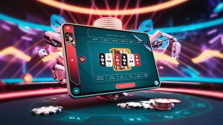 Tampilan ilustrasi berbagai cabang olahraga populer yang tersedia untuk taruhan di platform 77lucks